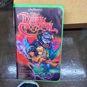 VINTAGE JIM HENSONS THE DARK CRYSTAL ORIGINAL VHS 93 minutes in color PG